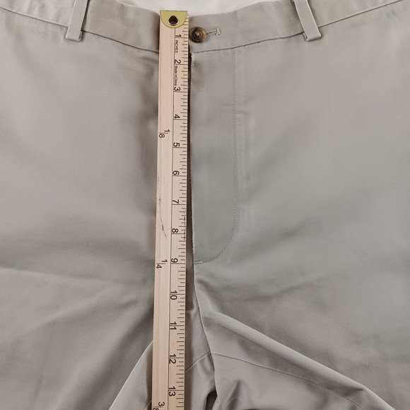 Brooks Brothers 346 Advantage Shorts Khaki Cotton Men's Size 38 - Picture 4 of 10